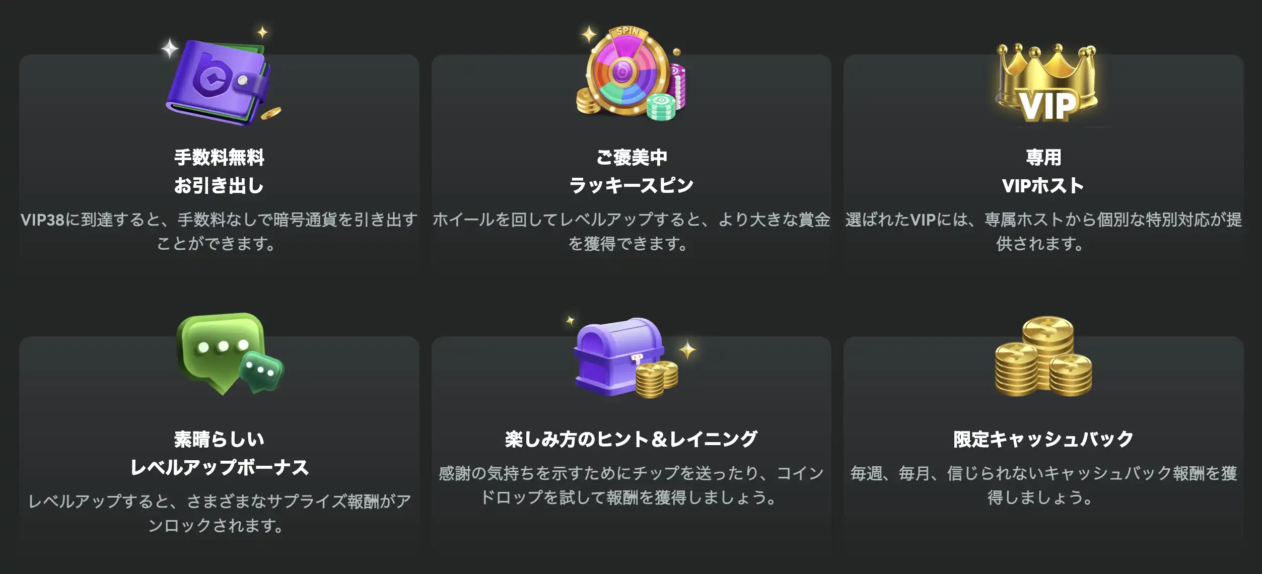 BCゲームVIPプログラム